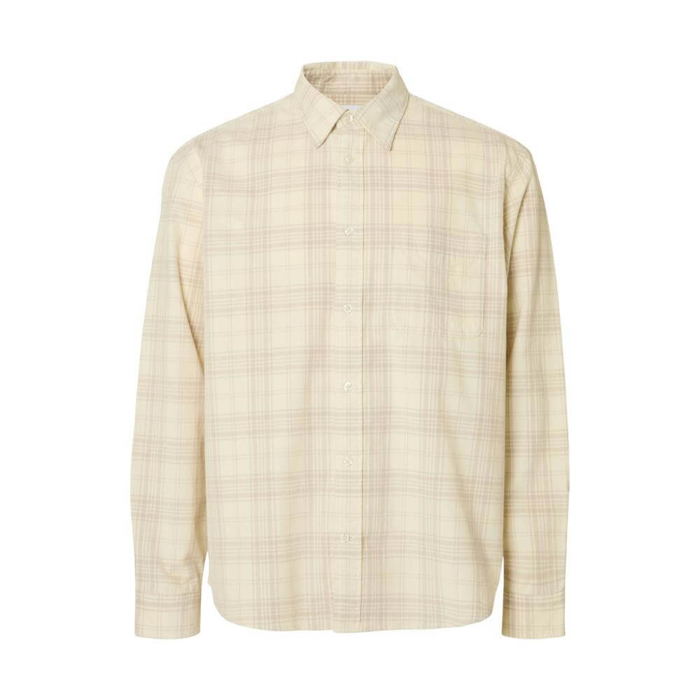 Selected Homme Checked Cordurory Shirt